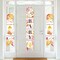 Big Dot of Happiness Fall Foliage Baby - Hanging Vertical Paper Door Banners - Autumn Leaves Baby Shower Wall Decoration Kit - Indoor Door Decor